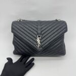 College Large Black SHW