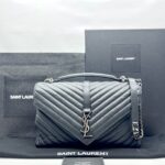 College Large Black SHW