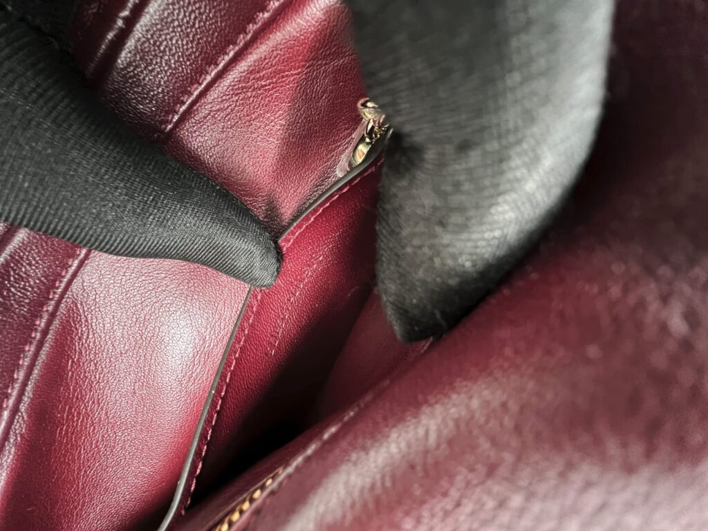 Milano Top Handle Guccissima Soft Red GHW