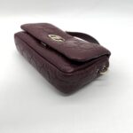 Milano Top Handle Guccissima Soft Red GHW