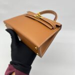 Mini Kelly Epsom Gold GHW