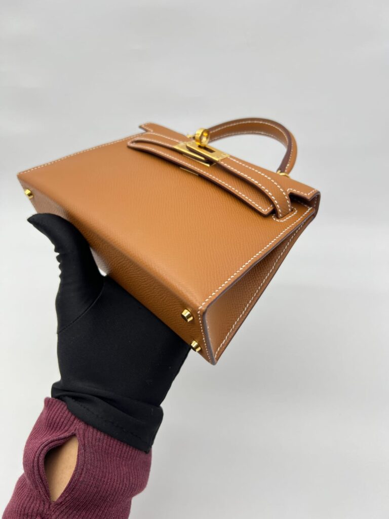 Mini Kelly Epsom Gold GHW