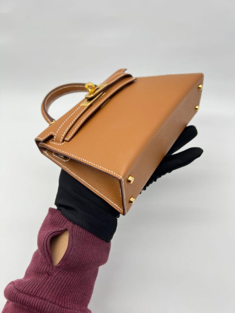 Mini Kelly Epsom Gold GHW