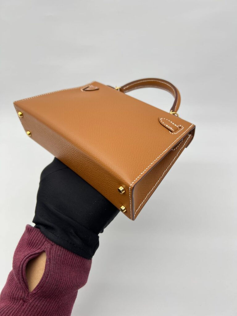 Mini Kelly Epsom Gold GHW