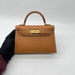 Mini Kelly Epsom Gold GHW