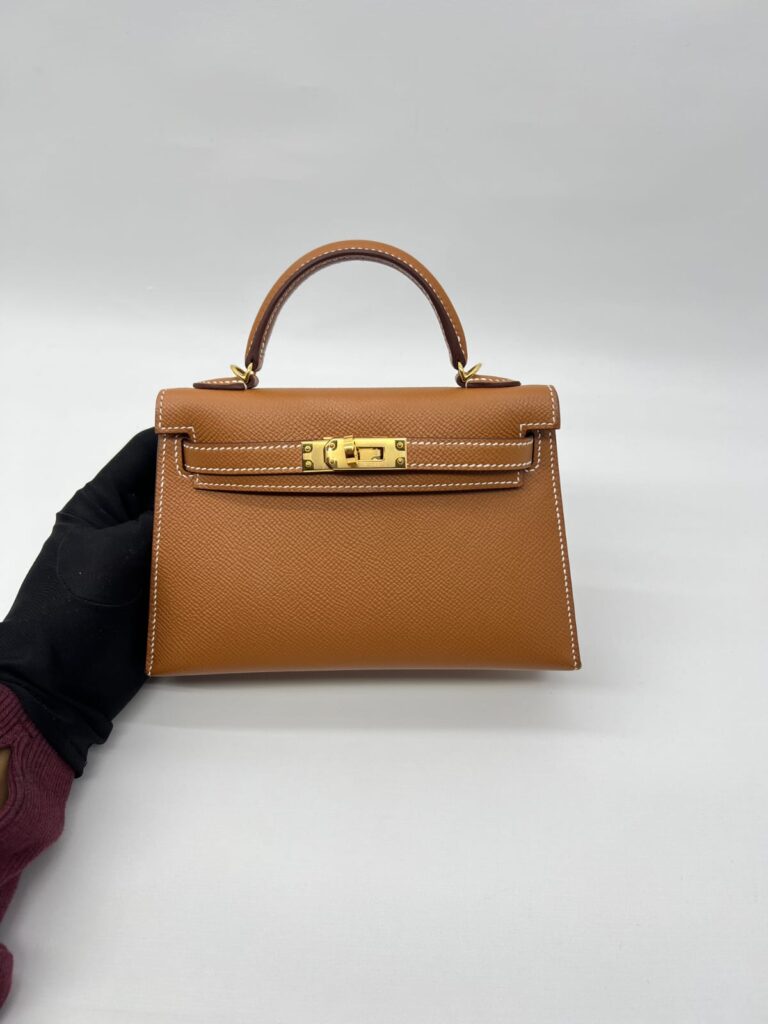 Mini Kelly Epsom Gold GHW
