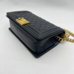 Boy 25 Lambskin Black GHW