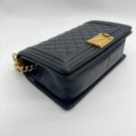 Boy 25 Lambskin Black GHW