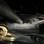 Mini Lady Dior Vernis Black LGHW