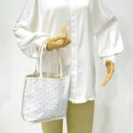 Mini Anjou Goyardine Blanc SHW