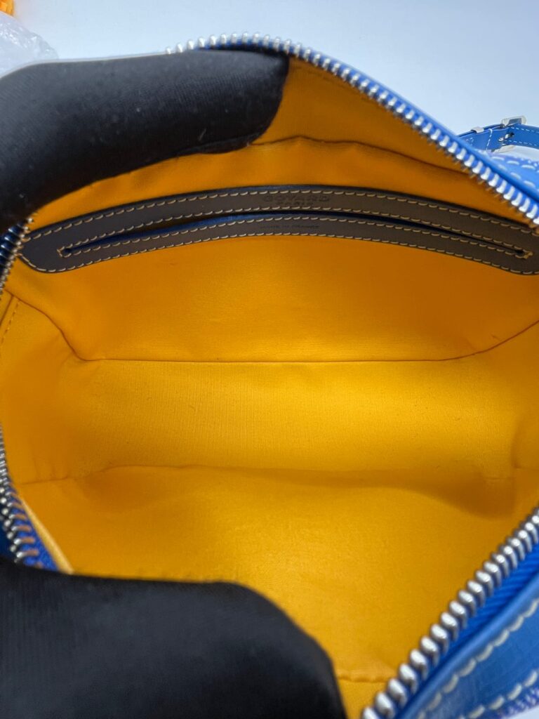 Cap Vert PM Goyardine Sky Blue SHW