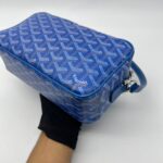 Cap Vert PM Goyardine Sky Blue SHW