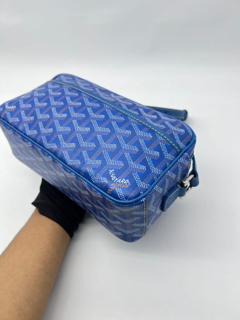 Cap Vert PM Goyardine Sky Blue SHW