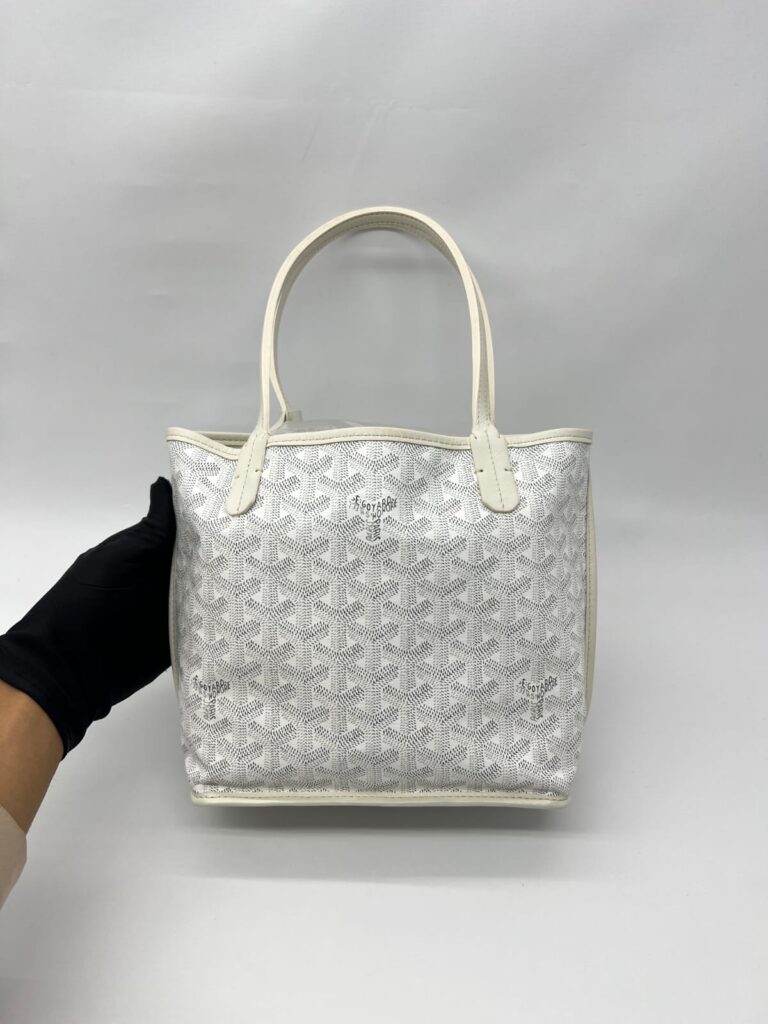 Mini Anjou Goyardine Blanc SHW