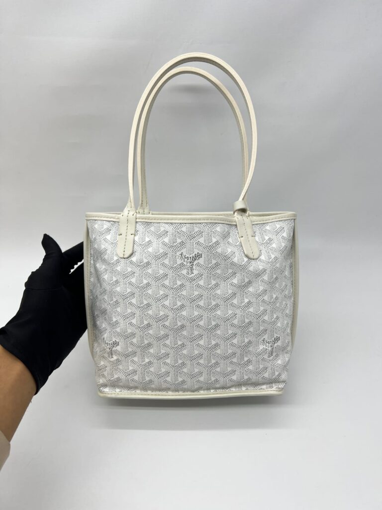 Mini Anjou Goyardine Blanc SHW