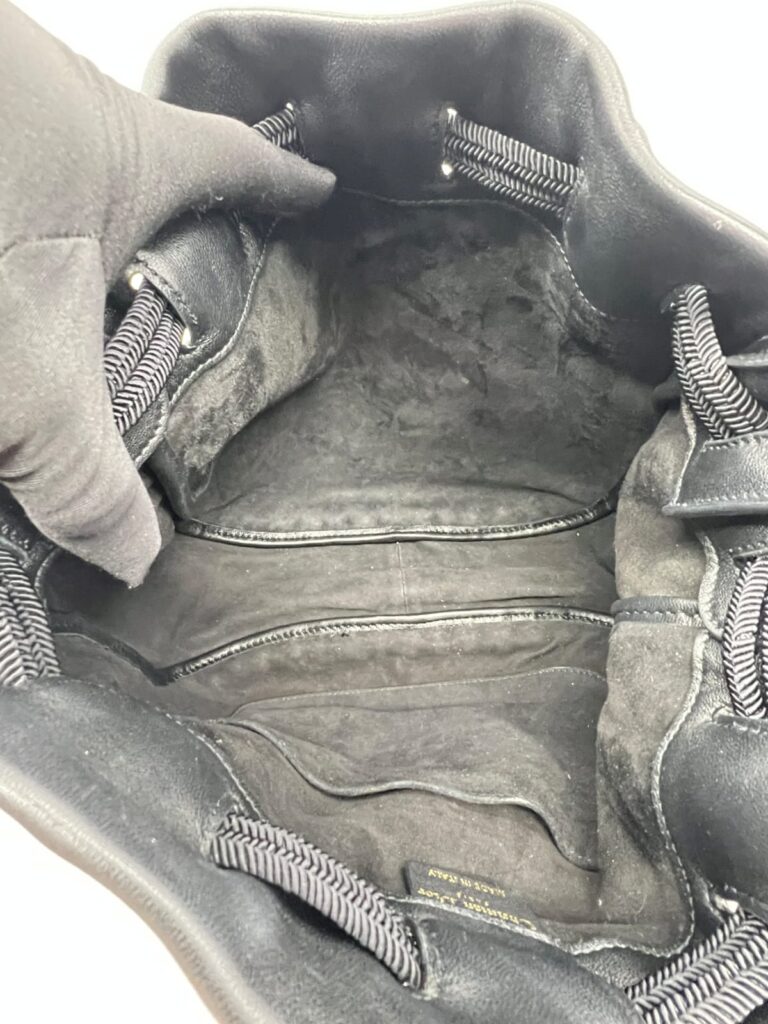 Hobo Bucket Bag Black GHW