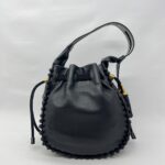 Hobo Bucket Bag Black GHW