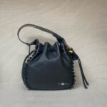 Hobo Bucket Bag Black GHW