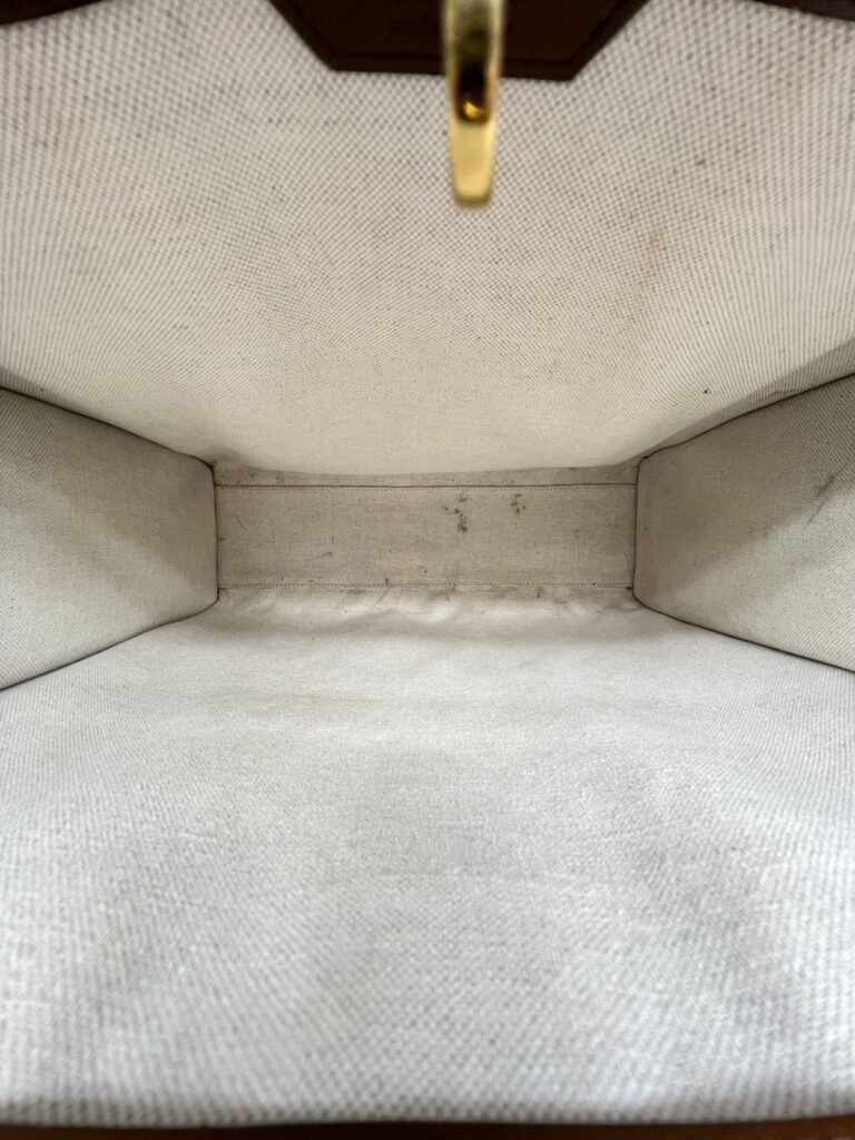 Medium Tote Bag Interlocking Upreme Canvas Brown