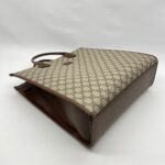 Medium Tote Bag Interlocking Upreme Canvas Brown