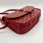 Belvedere II PM Goyardine Red SHW