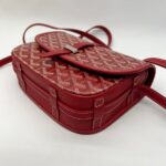 Belvedere II PM Goyardine Red SHW