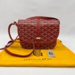 Belvedere II PM Goyardine Red SHW