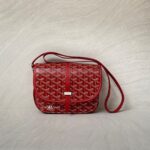 Belvedere II PM Goyardine Red SHW