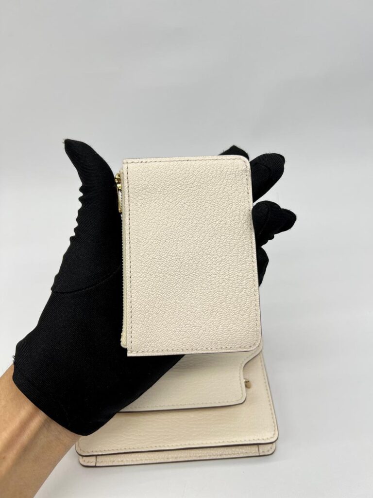 Roulis Slim Wallet Epsom Mushroom GHW