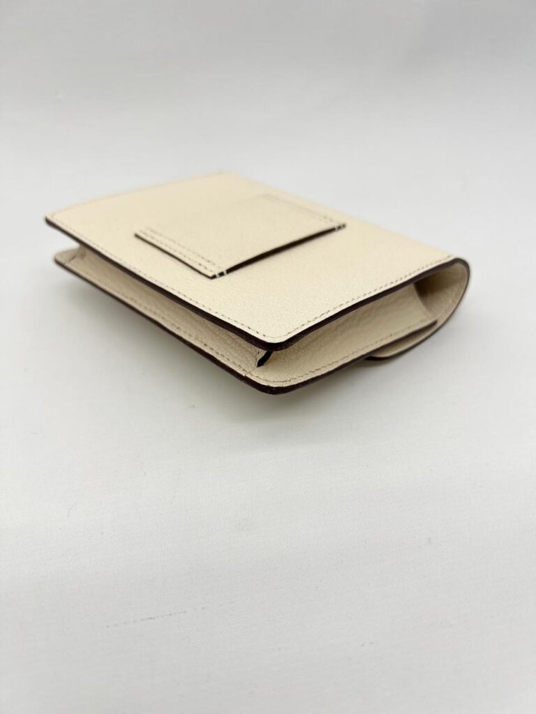 Roulis Slim Wallet Epsom Mushroom GHW