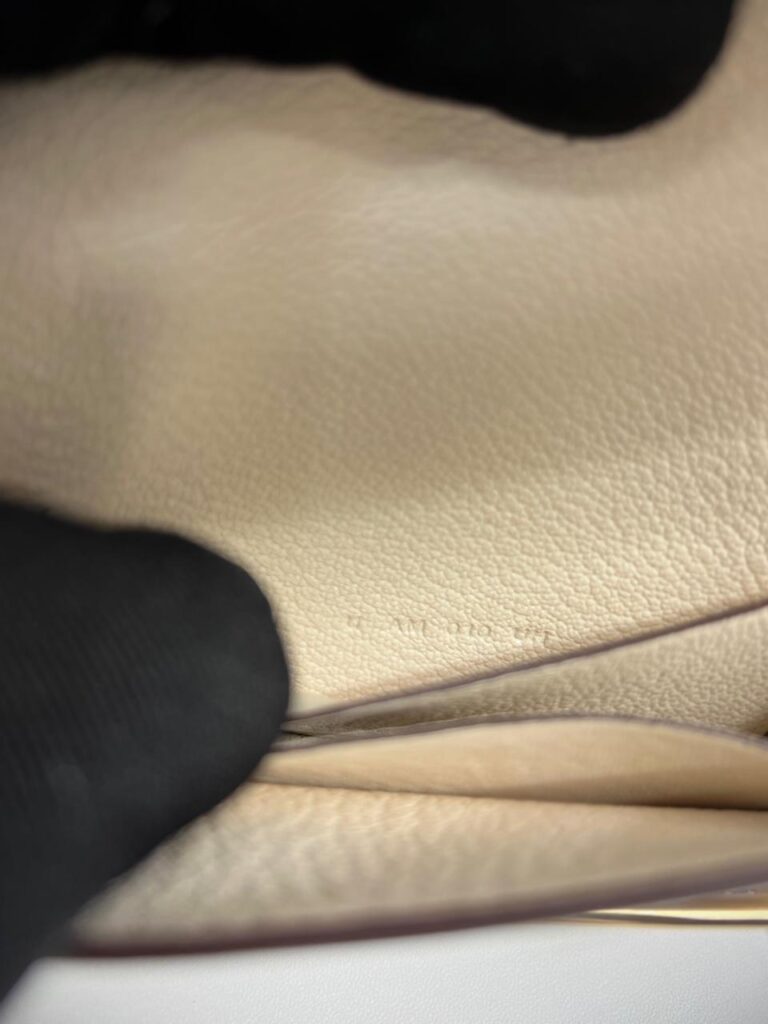 Roulis Slim Wallet Epsom Mushroom GHW