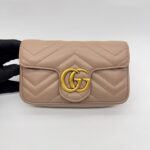 Marmont Supermini Nude GHW