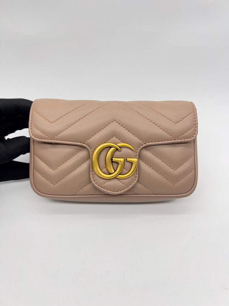 Marmont Supermini Nude GHW