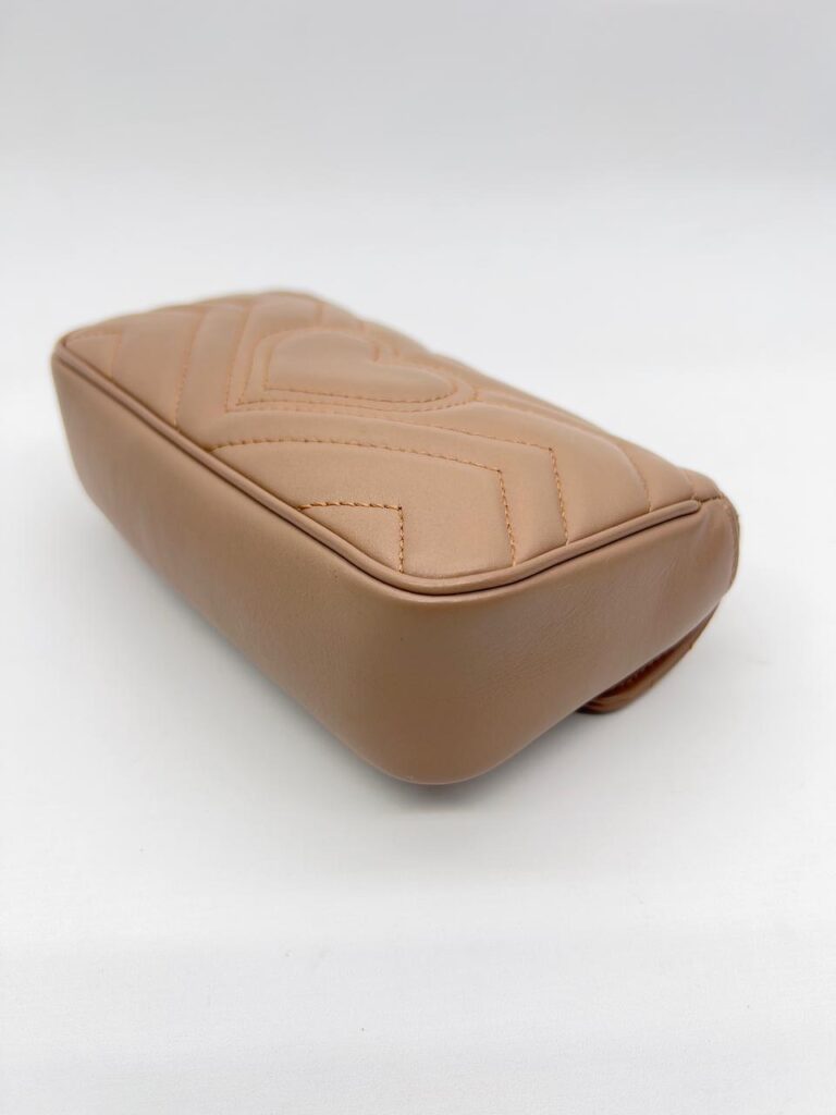 Marmont Supermini Nude GHW