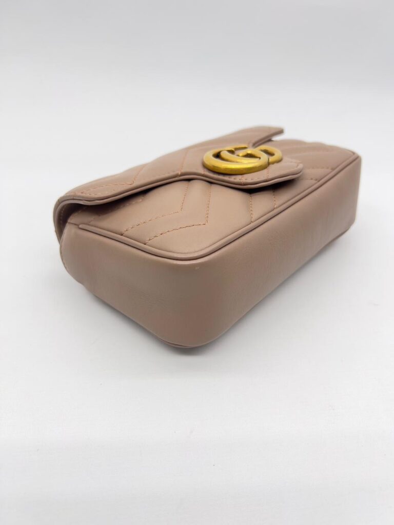 Marmont Supermini Nude GHW