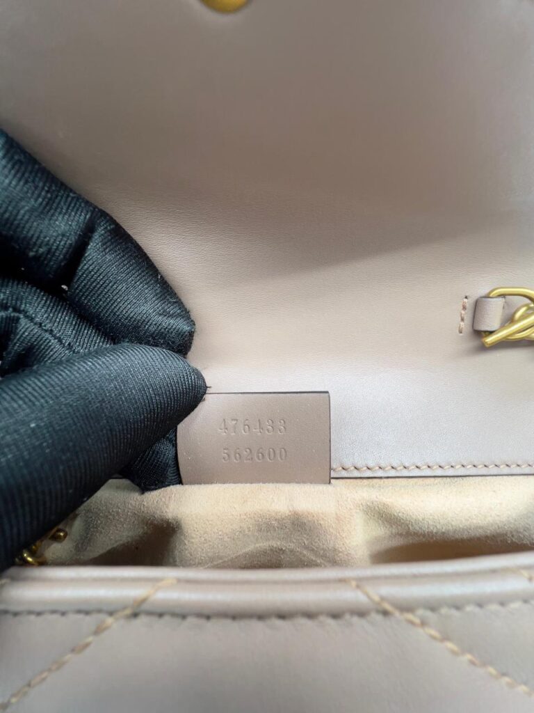 Marmont Supermini Nude GHW