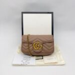 Marmont Supermini Nude GHW