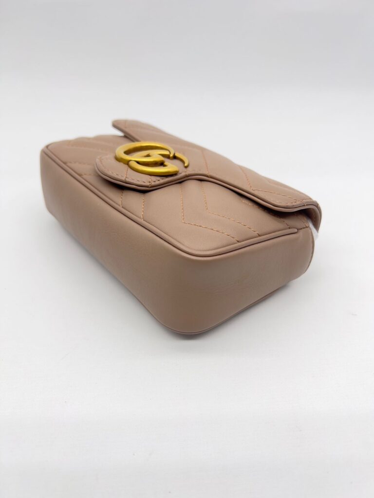 Marmont Supermini Nude GHW