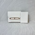 Roulis Slim Wallet Epsom Mushroom GHW