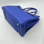 Birkin 30 Retourne Togo Bleu Electrique PHW