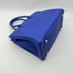 Birkin 30 Retourne Togo Bleu Electrique PHW