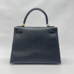 Kelly 28 Epsom Sellier Black GHW