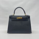 Kelly 28 Epsom Sellier Black GHW