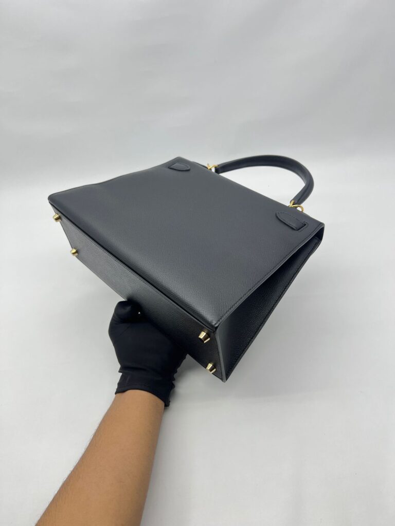 Kelly 28 Epsom Sellier Black GHW