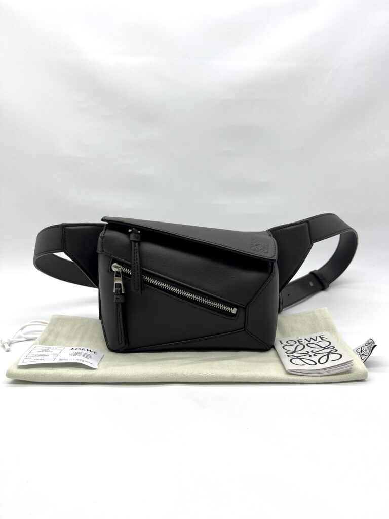 Puzzle Mini Bumbag Dark Brown