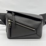 Puzzle Mini Bumbag Dark Brown