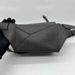 Puzzle Mini Bumbag Dark Brown