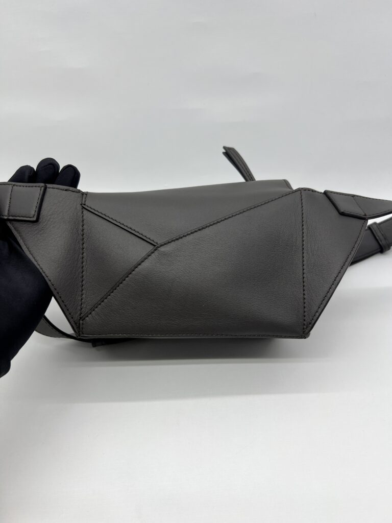 Puzzle Mini Bumbag Dark Brown