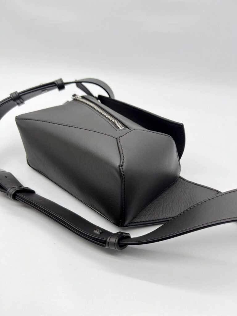 Puzzle Mini Bumbag Dark Brown