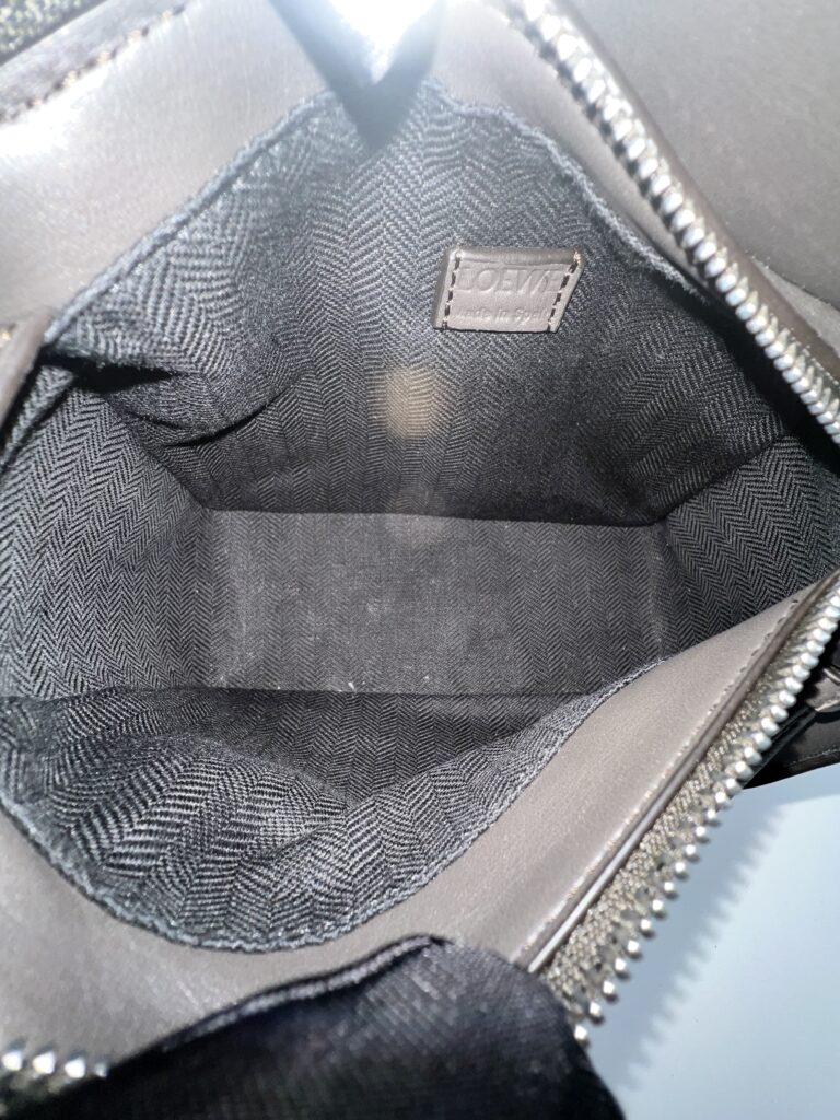 Puzzle Mini Bumbag Dark Brown